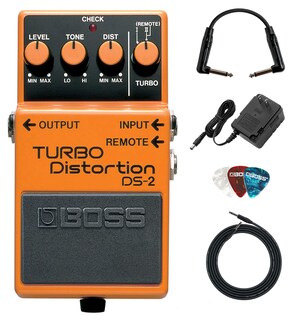 Foto 1 | Foto 1 | Pedal De Distorsión Boss Ds-2 Turbo Con Fuente De Alimentación Y Cables - Venta Internacional.