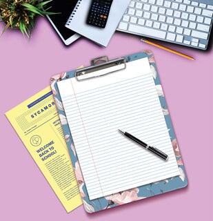 Foto 6 | Foto 6 | Portapapeles Better Office Products Vintage Floral A4 32 X 23 Cm - Venta Internacional.