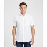 Camisa Michel Blanc Manga Corta Blanca
