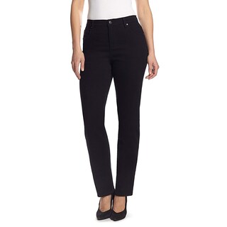 Foto 1 | Foto 1 | Pantalones Gloria Vanderbilt Amanda High Rise Negros 14 Peniques Ee. Uu. - Venta Internacional.