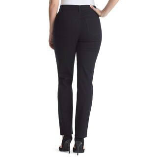Foto 2 | Foto 2 | Pantalones Gloria Vanderbilt Amanda High Rise Negros 14 Peniques Ee. Uu. - Venta Internacional.
