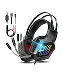 Audífonos Gamer Alámbricos con Micrófono