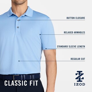 Foto 4 | Foto 4 | Polo De Golf Izod Para Hombre Peacoat Medium - Venta Internacional.