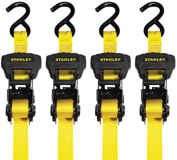 Foto 1 | Foto 1 | Correas De Amarre Con Trinquete Stanley S1006 Negro/amarillo 1 M X 4 3 M - Venta Internacional.