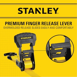 Foto 3 | Foto 3 | Correas De Amarre Con Trinquete Stanley S1006 Negro/amarillo 1 M X 4 3 M - Venta Internacional.