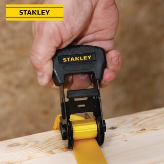 Foto 7 | Foto 7 | Correas De Amarre Con Trinquete Stanley S1006 Negro/amarillo 1 M X 4 3 M - Venta Internacional.