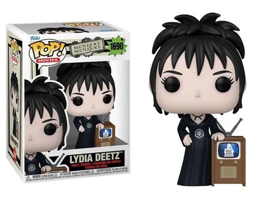Foto 2 | Foto 2 | Figura Pop Beetlejuice Lydia Deetz De Vinilo De 9 5 Cm Con Funda - Venta Internacional.