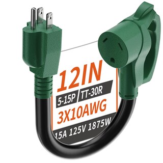 Foto 1 | Foto 1 | Adaptador Eléctrico: Enchufes: Af Rv 30 A A 110 V 1875 W 1 Pie Verde - Venta Internacional.