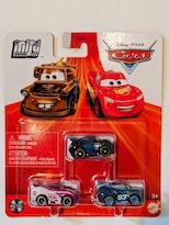 Mini Racer Disney Pixar Cars Paquete De 3 Unidades Nick Shift Flip - Venta Internacional.