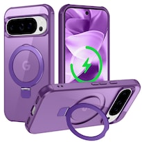 Casehas - Funda Con Soporte Magnético Para Google Pixel 9 Pro Xl Color Morado - Venta Internacional.