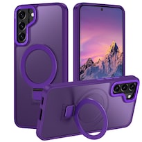 Casehas - Funda Para Samsung Galaxy S22 Plus (función Atril Magnética) Color Morado - Venta Internacional.