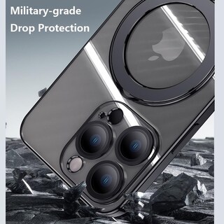 Foto 6 | Foto 6 | Funda De Teléfono Zinlyuen Con Anillo Magnético Con Soporte Para Iphone 16 Pro Max - Venta Internacional.