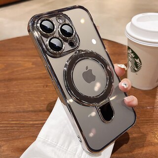 Foto 7 | Foto 7 | Funda De Teléfono Zinlyuen Con Anillo Magnético Con Soporte Para Iphone 16 Pro Max - Venta Internacional.