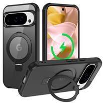 Funda Casehas Para Google Pixel 9 Pro Xl Con Soporte Magnético Color Negro - Venta Internacional.