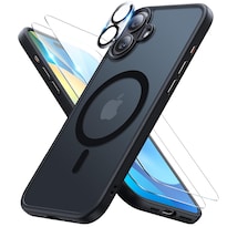 Funda Meifigno Diseñada Para Iphone 16 De 6.1 Pulgadas Con Protectores De Pantalla - Venta Internacional.