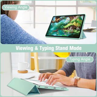 Foto 4 | Foto 4 | Funda De Tablet Fintie Para Samsung Galaxy Tab A9 Plus De 11 Pulgadas Mármol Esmeralda - Venta Internacional.