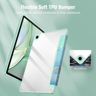 Foto 5 | Foto 5 | Funda De Tablet Fintie Para Samsung Galaxy Tab A9 Plus De 11 Pulgadas Mármol Esmeralda - Venta Internacional.