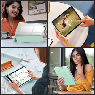 Foto 7 | Foto 7 | Funda De Tablet Fintie Para Samsung Galaxy Tab A9 Plus De 11 Pulgadas Mármol Esmeralda - Venta Internacional.