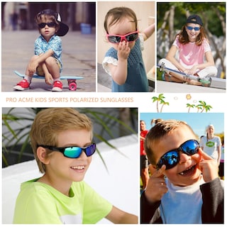 Foto 2 | Foto 2 | Gafas De Sol Pro Acme Kids Polarizadas Tr90 Irrompibles Paquete De 3 - Venta Internacional.