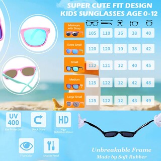 Foto 3 | Foto 3 | Gafas De Sol Pro Acme Kids Polarizadas Flexibles De Tpee 4 8 Cm - Venta Internacional.