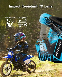 Foto 4 | Foto 4 | Gafas De Montar Belinous Kid Para Atv Moto De Cross - Venta Internacional.
