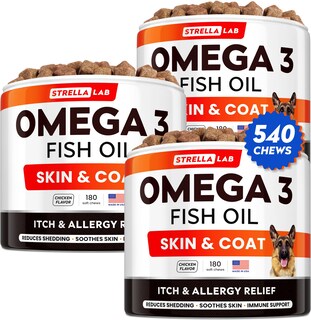 Foto 1 | Foto 1 | Suplemento Strellalab Omega 3 De Aceite De Pescado 540 Masticables - Venta Internacional.