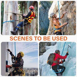 Foto 7 | Foto 7 | Protección Contra Caídas Para Árboles Trepadores Arboristas Abatibles Acero 2 4 M - Venta Internacional.