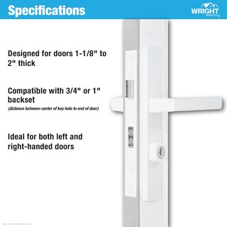 Foto 4 | Foto 4 | Cierre Con Cerrojo Para Pantalla Y Storm Doors Wright Serenade - Venta Internacional.