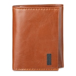 Billetera Levi's Para Hombre Triple Pliegue Color Canela Con Bloqueo Rfid Delgada - Venta Internacional.