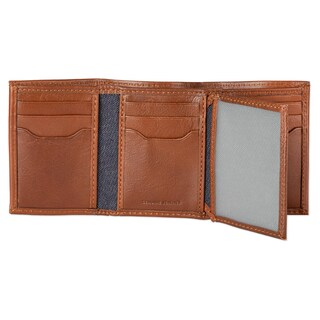 Foto 4 | Foto 4 | Billetera Levi's Para Hombre Triple Pliegue Color Canela Con Bloqueo Rfid Delgada - Venta Internacional.