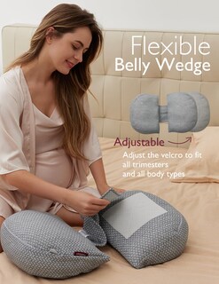 Foto 6 | Foto 6 | Almohada De Embarazo Portátil Momcozy En Forma De W Para Posicionamiento Corporal - Venta Internacional.