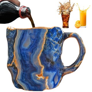 Foto 3 | Foto 3 | Taza De Café Rrlihjgu Mineral Crystal 400 Ml Con Asa Translúcida - Venta Internacional.