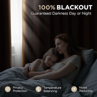 Foto 4 | Foto 4 | Cortinas Joydeco De Terciopelo Térmico Marrón Dorado 132 X 244 Cm - Venta Internacional.