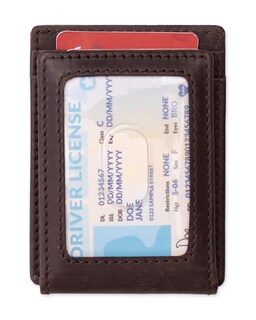 Foto 7 | Foto 7 | Tarjetero Con Bolsillo Frontal Magnético Wallet Levi's Para Hombre Color Marrón - Venta Internacional.