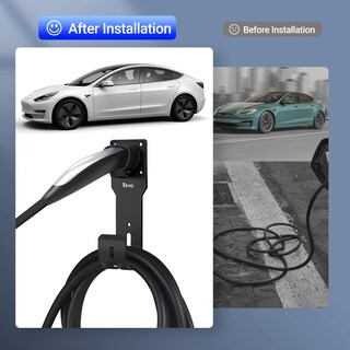 Foto 4 | Foto 4 | Soporte De Cable De Carga Tera Ev Para Tesla Soporte De Pared Impermeable - Venta Internacional.