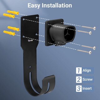 Foto 5 | Foto 5 | Soporte De Cable De Carga Tera Ev Para Tesla Soporte De Pared Impermeable - Venta Internacional.
