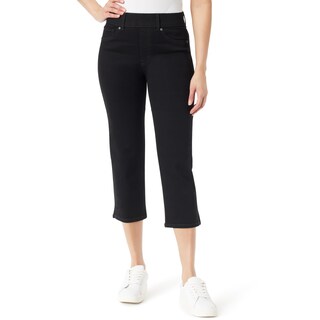 Foto 1 | Foto 1 | Pantalones Tipo Capri De Talle Alto Con Efecto De Forma De Gloria Vanderbilt - Venta Internacional.