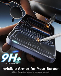 Foto 3 | Foto 3 | Protector De Pantalla Omoton Para Iphone 17 Pro De 6 3 Pulgadas Mate Paquete 2+2 - Venta Internacional.