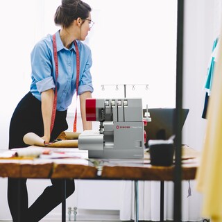 Foto 3 | Foto 3 | Máquina De Coser Singer Hd0450s Heavy Duty Serger 2-4 Hilos - Venta Internacional.