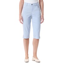 Pantalones Cortos Gloria Vanderbilt Dalia Seam Skimmer Azul Claro 43 Cm - Venta Internacional.