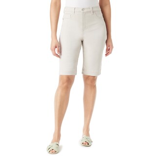 Foto 1 | Foto 1 | Bermudas Amanda High Rise De Gloria Vanderbilt Para Mujer - Venta Internacional.