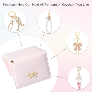 Foto 4 | Foto 4 | Billetera Sunwel Fashion Con Bonito Lazo En Forma De Coqueta Rosa Para Mujer - Venta Internacional.