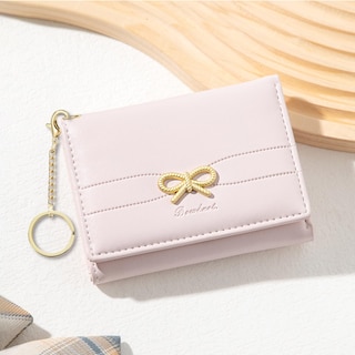 Foto 6 | Foto 6 | Billetera Sunwel Fashion Con Bonito Lazo En Forma De Coqueta Rosa Para Mujer - Venta Internacional.