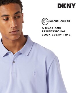 Foto 3 | Foto 3 | Polo Dkny Para Hombre Corte Moderno Secado Rápido Color Lavanda - Venta Internacional.