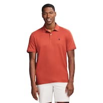 Camiseta Izod Para Hombre Manga Corta Entretejida Burnt Henna - Venta Internacional.