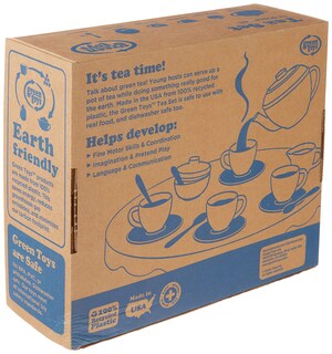 Foto 3 | Foto 3 | Set De Té Azul Pretend Play Toy Green Toys - Venta Internacional.