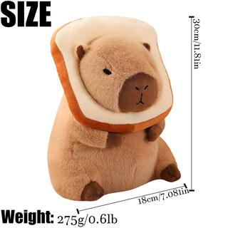 Foto 2 | Foto 2 | Peluche Wesopan Capybara De 35 Cm Con Mochila Tipo Tortuga Para Niños - Venta Internacional.