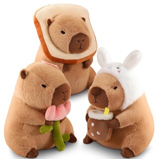 Foto 5 | Foto 5 | Peluche Wesopan Capybara De 12 Pulgadas Con Mochila Tortuga - Venta Internacional.