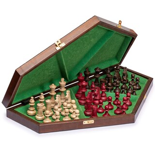 Foto 4 | Foto 4 | Juego De Ajedrez Husaria De Madera Para Tres Jugadores 54 Cm Con Tablero - Venta Internacional.