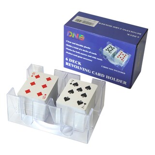 Foto 1 | Foto 1 | Bandeja Giratoria Para Cartas Dnb 6 Cubiertas Plástico Soporte Para Canasta - Venta Internacional.